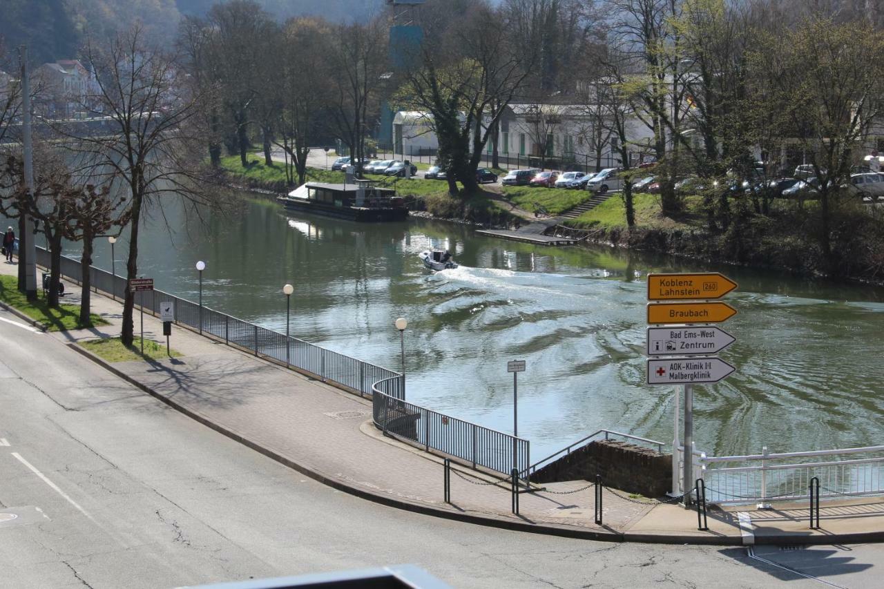 Logierhaus Stadt Lyon Lägenhet Bad Ems Exteriör bild